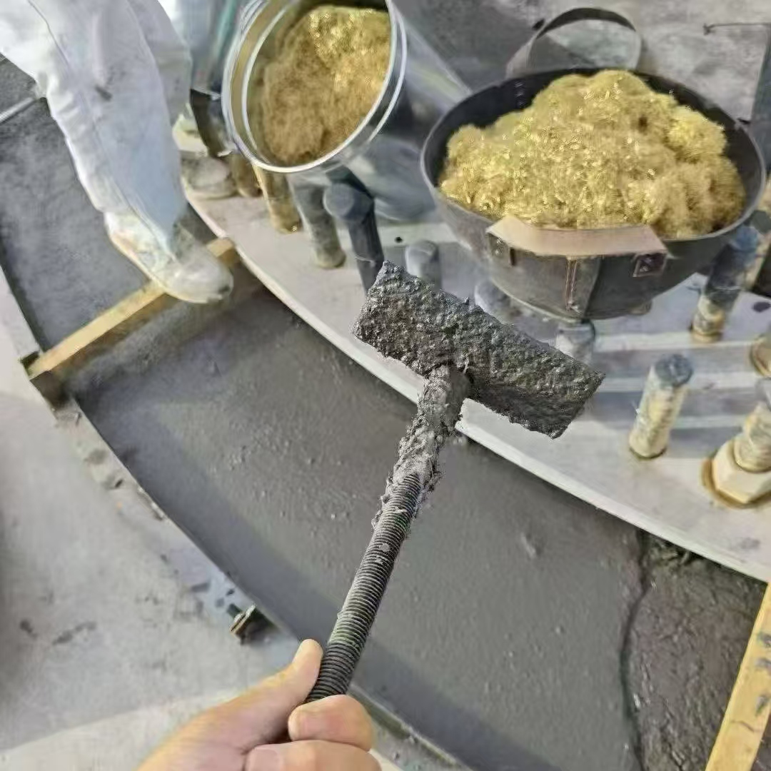 覃塘C120钢纤维高强无收灌浆料 轧机压缩机汽轮机发电机锻压设备底座灌浆材料